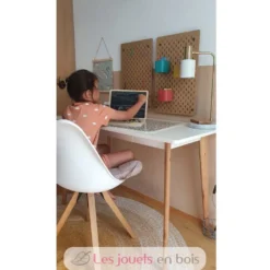 Ordinateur portable en bois avec tableau aimanté - Small foot