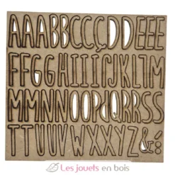 Os de Noël personnalisable bois blanc - Vintiun