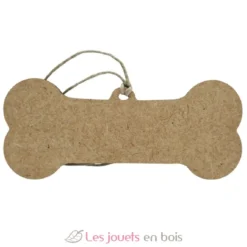 Os de Noël personnalisable bois naturel - Vintiun