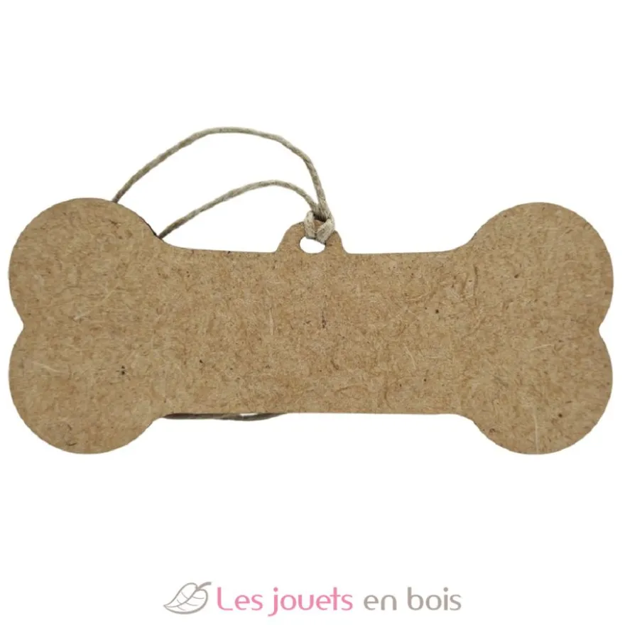Os de Noël personnalisable bois naturel - Vintiun