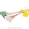 Outils de jardinage avec arrosoir Tiny Garden - Small Foot company
