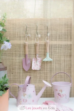 Outils de jardin rose Fairy Garden - Little Dutch