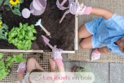 Outils de jardin rose Fairy Garden - Little Dutch
