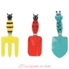 Outils jardin enfant insectes 3 pcs - Esschert Design