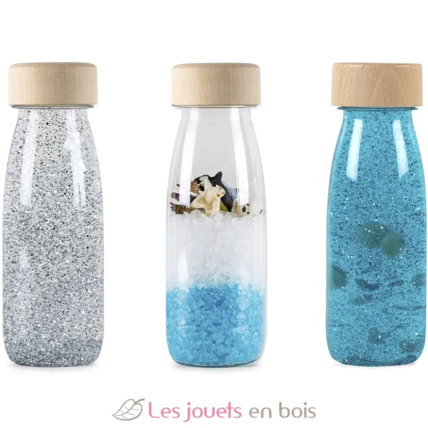 Pack 3 bouteilles sensorielles Ice - Petit Boum