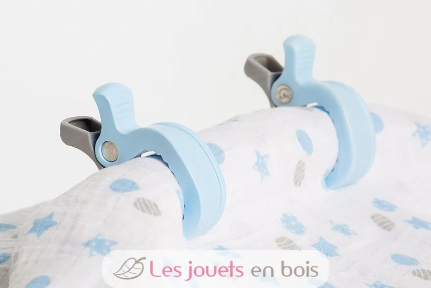 Pack de 2 maxi langes + clips - Lulujo