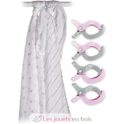 Pack de 2 maxi langes à clips - Lulujo