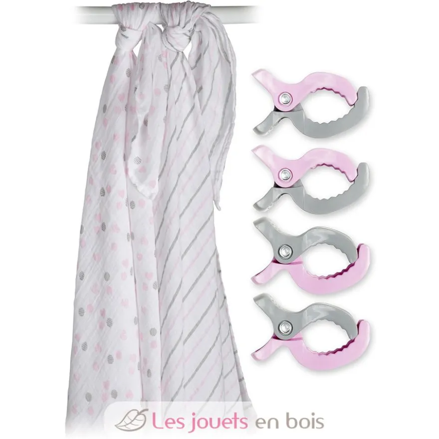 Pack de 2 maxi langes à clips - Lulujo