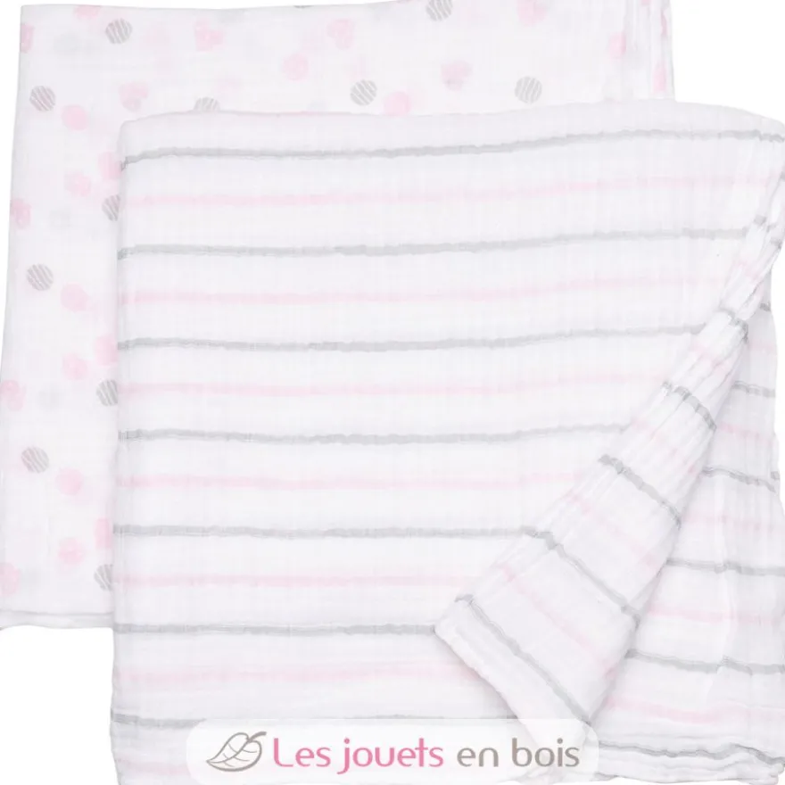 Pack de 2 maxi langes à clips - Lulujo