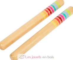 Paire de claves en bois massif - Small Foot Compagny
