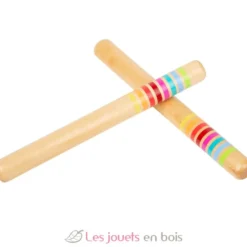 Paire de claves en bois massif - Small Foot Compagny
