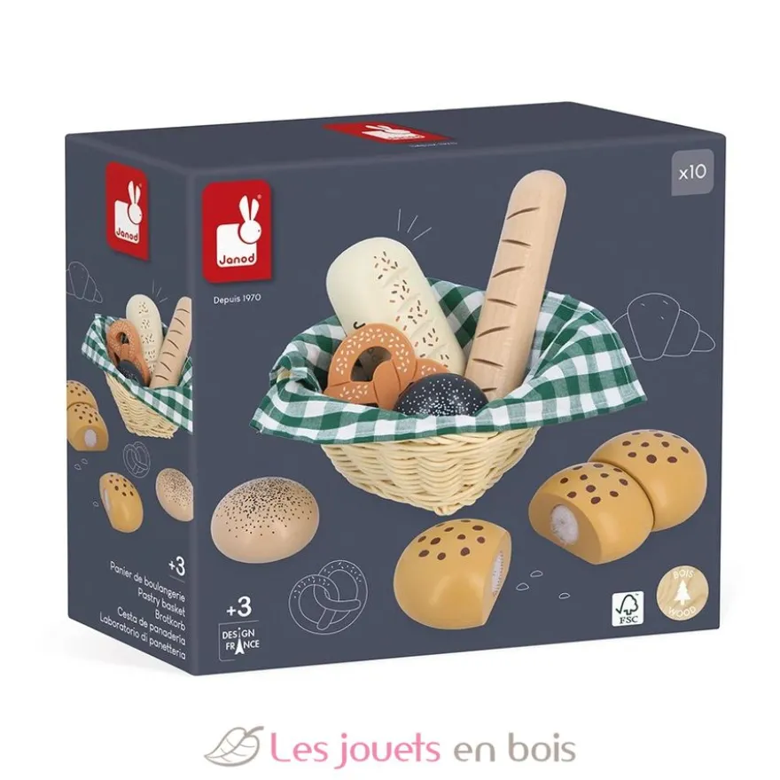 Panier Boulangerie Mamie Soleil - Janod