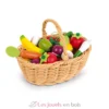 Panier de 24 fruits et légumes - Janod