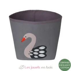 Panier à jouets Ida cygne foncé - Franck & Fischer