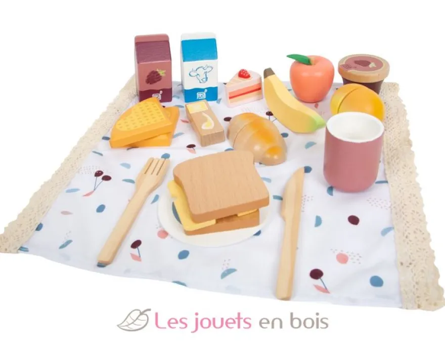 Panier pique-nique Tasty bleu - Small Foot Compagny
