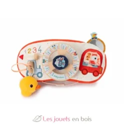 Panneau d'activités En voiture - Bois et tissu - Lilliputiens