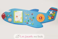 Panneau d'activités mural Avion - Viga Toys