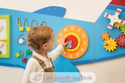 Panneau d'activités mural Avion - Viga Toys