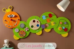 Panneau d'activités mural Chenille - Viga Toys