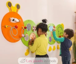 Panneau d'activités mural Chenille - Viga Toys