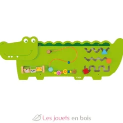 Panneau d'activités mural Crocodile - Viga Toys