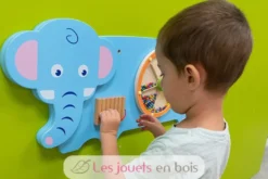 Panneau d'activités mural Éléphant - Viga Toys