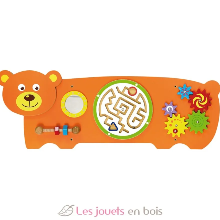 Panneau d'activités mural Ours - Viga Toys