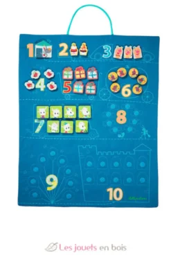 Panneau J'apprends à compter - Lilliputiens