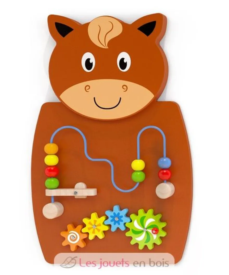 3 Panneaux d'activités muraux - Viga Toys