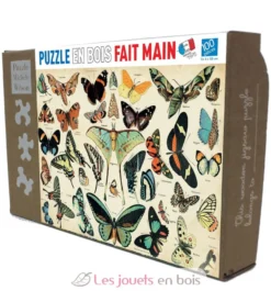 Papillons d'après Millot - Puzzle Michèle Wilson