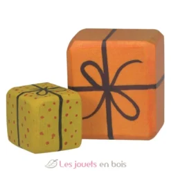 2 paquets cadeaux pour figurine - Holztiger