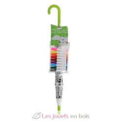 Parapluie blanc à colorier Animaux ferme - Esschert Design