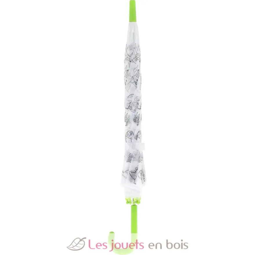 Parapluie blanc à colorier Dinosaures - Esschert Design