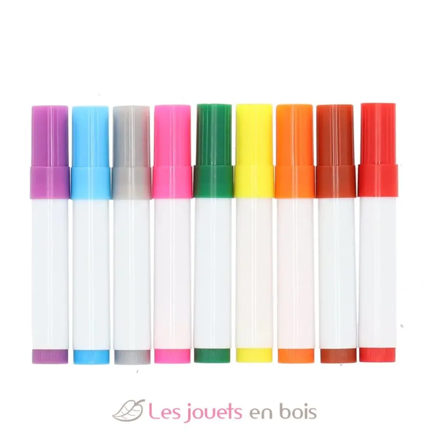Parapluie blanc à colorier Dinosaures - Esschert Design