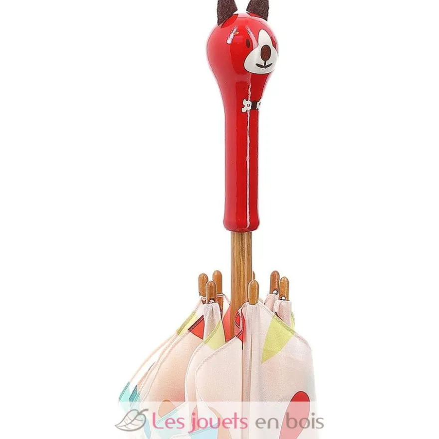 Parapluie Lucien le chien - rouge - Vilac