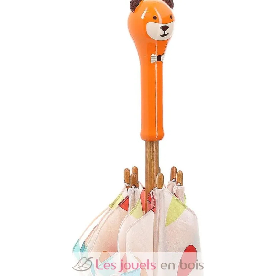 Parapluie Marcel l'ours - orange - Vilac