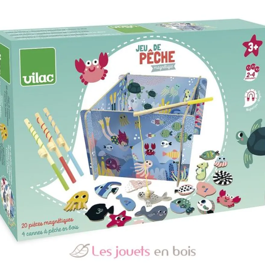 Pêche à la ligne magnétique M. Carlslund - Vilac