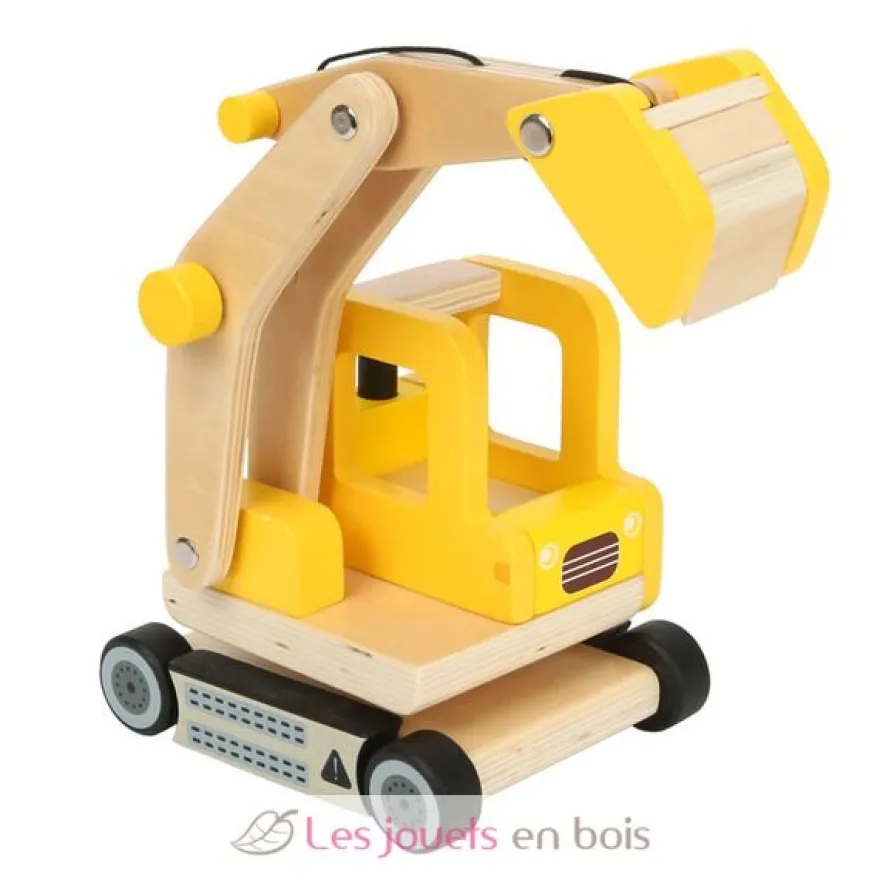 Pelle excavatrice jaune Small Foot Compagny
