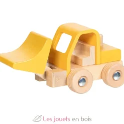 Pelleteuse en bois jaune - Dès 2 ans - Goki