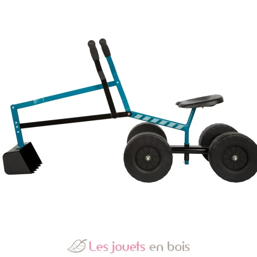 Pelleteuse sur roues bleue - Small Foot company