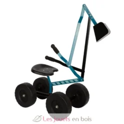 Pelleteuse sur roues bleue - Small Foot company