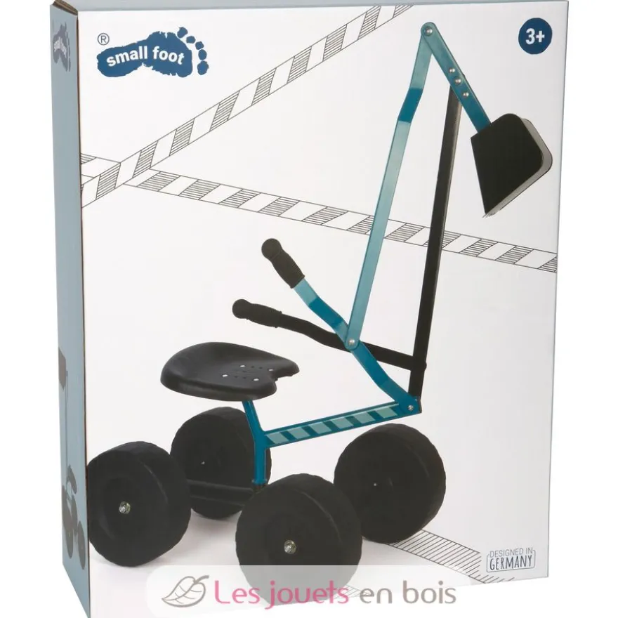 Pelleteuse sur roues bleue - Small Foot company