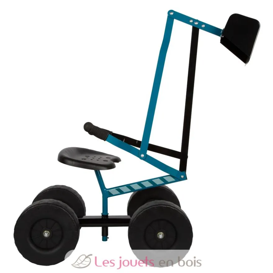 Pelleteuse sur roues bleue - Small Foot company