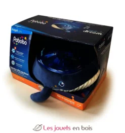 Peluche Baleine - Projecteur effets aquatiques - Pabobo