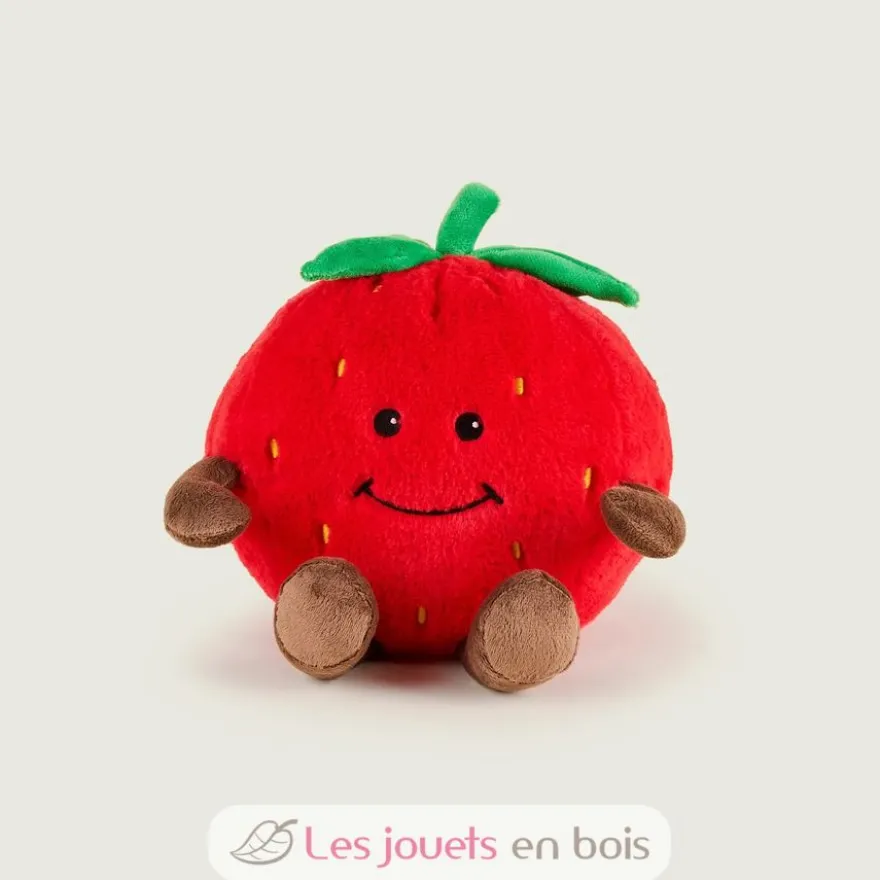 Peluche Bouillotte Fraise - Warmies