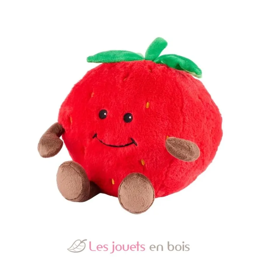 Peluche Bouillotte Fraise - Warmies