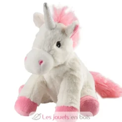 Peluche Bouillotte Licorne Junior blanche Warmies