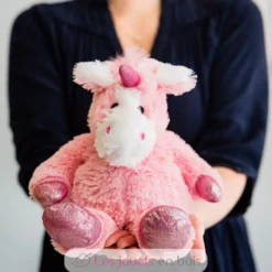 Peluche Bouillotte Licorne rose Warmies
