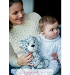 Peluche Bouillotte Léopard blanc - Warmies