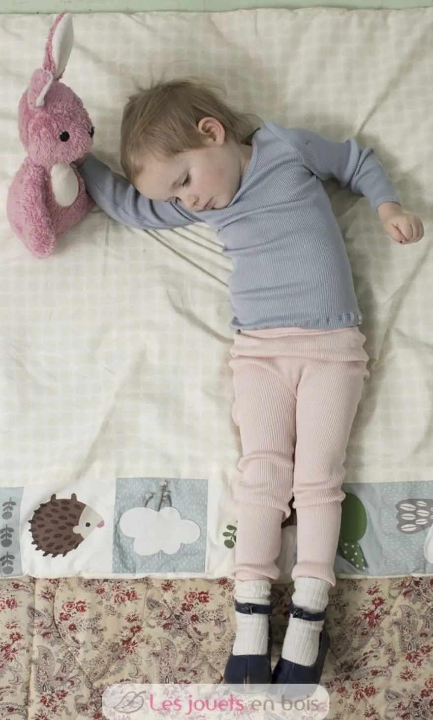 Peluche Carla lapin rose - Franck & Fischer